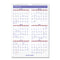 Monthly Wall Calendar With Ruled Daily Blocks, 12 X 17, White Sheets, 12-month (jan To Dec): 2024