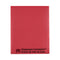 Classroom Connector Folders, 11 X 8.5, Red, 25/box