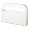 Health Gards Toilet Seat Cover Dispenser, Half-fold, 16 X 3.25 X 11.5, White, 2/box