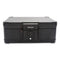 Fire And Waterproof Safe Chest With Carry Handle, 16 X 12.6 X 6.6, Black