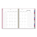 Harmony Weekly/monthly Poly Planner, 8.81 X 7.88, Pink Cover, 13-month (jan To Jan): 2024 To 2025