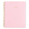 Harmony Weekly/monthly Poly Planner, 8.81 X 7.88, Pink Cover, 13-month (jan To Jan): 2024 To 2025