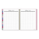 Harmony Weekly/monthly Poly Planner, 8.81 X 7.88, Pink Cover, 13-month (jan To Jan): 2024 To 2025