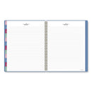 Harmony Weekly/monthly Poly Planner, 11 X 9.38, Blue Cover, 13-month (jan To Jan): 2024 To 2025