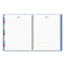 Harmony Weekly/monthly Poly Planner, 11 X 9.38, Blue Cover, 13-month (jan To Jan): 2024 To 2025