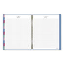 Harmony Weekly/monthly Poly Planner, 11 X 9.38, Blue Cover, 13-month (jan To Jan): 2024 To 2025