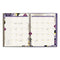 Vienna Weekly/monthly Appointment Book, Vienna Geometric Artwork, 11 X 8.5, Purple/tan Cover, 12-month (jan To Dec): 2024