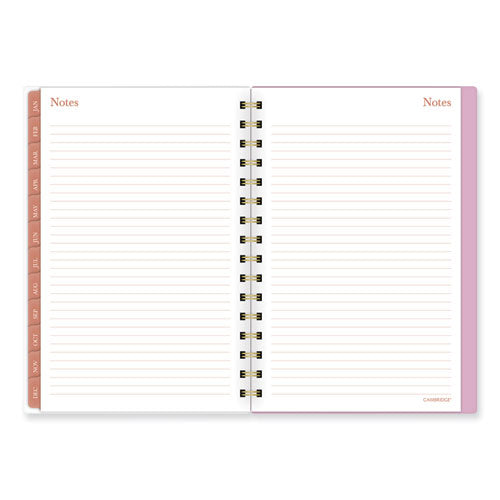 Cher Weekly/monthly Planner, Plaid Artwork, 8.5 X 6.38, Pink/blue/orange Cover, 12-month (jan To Dec): 2024