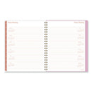 Cher Weekly/monthly Planner, Plaid Artwork, 11 X 9.25, Pink/blue/orange Cover, 12-month (jan To Dec): 2024