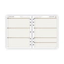 2-page-per-week Planner Refills, 8.5 X 5.5, White Sheets, 12-month (jan To Dec): 2024