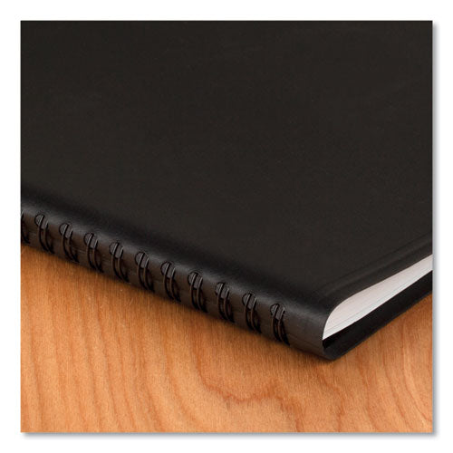 Monthly Planner In Business Week Format, 10 X 8, Black Cover, 12-month (jan To Dec): 2024