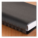 Daily Appointment Book With 30-minute Appointments, 8 X 5, Black Cover, 12-month (jan To Dec): 2024
