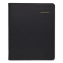 24-hour Daily Appointment Book, 11 X 8.5, Black Cover, 12-month (jan To Dec): 2024