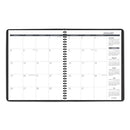 Monthly Planner, 11 X 9, Black Cover, 15-month (jan To Mar): 2024 To 2025