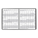 Monthly Planner, 11 X 9, Black Cover, 15-month (jan To Mar): 2024 To 2025