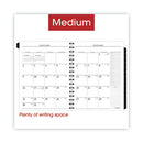 Executive Weekly/monthly Planner Refill With Hourly Appointments, 8.75 X 6.88, White Sheets, 12-month (jan To Dec): 2024