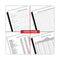 Executive Weekly/monthly Planner Refill With Hourly Appointments, 8.75 X 6.88, White Sheets, 12-month (jan To Dec): 2024