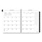 Executive Weekly/monthly Planner Refill With 15-minute Appointments, 11 X 8.25, White Sheets, 12-month (jan To Dec): 2024