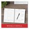 Executive Weekly/monthly Planner Refill With 15-minute Appointments, 11 X 8.25, White Sheets, 12-month (jan To Dec): 2024