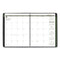 Recycled Weekly Vertical-column Format Appointment Book, 11 X 8.25, Black Cover, 12-month (jan To Dec): 2024