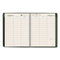 Recycled Weekly Vertical-column Format Appointment Book, 11 X 8.25, Green Cover, 12-month (jan To Dec): 2024