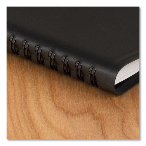 Weekly Appointment Book, 11 X 8.25, Black Cover, 14-month (july To Aug): 2023 To 2024