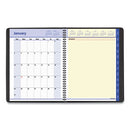 Quicknotes Weekly Vertical-column Format Appointment Book, 11 X 8.25, Black Cover, 12-month (jan To Dec): 2024