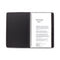 Telephone/address Book, 4.78 X 8, Black Simulated Leather, 100 Sheets