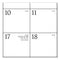 Business Monthly Wall Calendar, 15 X 12, White/black Sheets, 12-month (jan To Dec): 2024