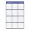 Vertical/horizontal Erasable Quarterly/monthly Wall Planner, 32 X 48, 12-month (jan To Dec): 2024