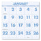 Scenic Three-month Wall Calendar, Scenic Landscape Photography, 12 X 27, White Sheets, 14-month (dec To Jan): 2023 To 2025