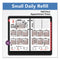 Burkhart's Day Counter Desk Calendar Refill, 4.5 X 7.38, White Sheets, 12-month (jan To Dec): 2024