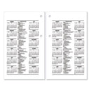 Desk Calendar Refill, 3.5 X 6, White Sheets, 12-month (jan To Dec): 2024