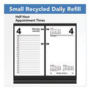 Desk Calendar Recycled Refill, 3.5 X 6, White Sheets, 12-month (jan To Dec): 2024