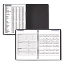 Dayminder Weekly Appointment Book, Vertical-column Format, 11 X 8, Black Cover, 12-month (jan To Dec): 2024