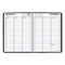 Dayminder Weekly Appointment Book, Vertical-column Format, 11 X 8, Burgundy Cover, 12-month (jan To Dec): 2024