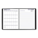 Dayminder Executive Weekly/monthly Refillable Planner, 8.75 X 7, Black Cover, 12-month (jan To Dec): 2024