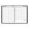 Dayminder Four-person Group Daily Appointment Book, 11 X 8, Black Cover, 12-month (jan To Dec): 2024