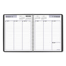 Dayminder Weekly Planner, Vertical-column Format, 8.75 X 7, Black Cover, 12-month (jan To Dec): 2024
