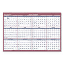 Vertical/horizontal Wall Calendar, 24 X 36, White/blue/red Sheets, 12-month (jan To Dec): 2024