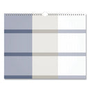 Multi Schedule Wall Calendar, 15 X 12, White/gray Sheets, 12-month (jan To Dec): 2024