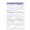 Monthly Wall Calendar With Ruled Daily Blocks, 15.5 X 22.75, White Sheets, 12-month (jan To Dec): 2024