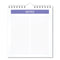 Mini Monthly Wall Calendar With Fold-out Easel, 7 X 8, White Sheets, 12-month (jan To Dec): 2024