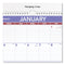 Erasable Wall Calendar, 12 X 17, White Sheets, 12-month (jan To Dec): 2024