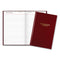Standard Diary Daily Diary, 2024 Edition, Wide/legal Rule, Red Cover, (200) 12 X 7.75 Sheets
