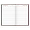 Standard Diary Daily Diary, 2024 Edition, Wide/legal Rule, Red Cover, (200) 12 X 7.75 Sheets