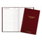 Standard Diary Daily Journal, 2024 Edition, Wide/legal Rule, Red Cover, (210) 12 X 7.75 Sheets