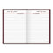 Standard Diary Daily Reminder Book, 2024 Edition, Medium/college Rule, Red Cover, (201) 7.5 X 5.13 Sheets