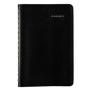 Dayminder Daily Appointment Book, 8 X 5, Black Cover, 12-month (jan To Dec): 2024