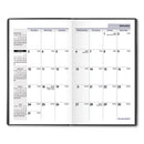 Dayminder Pocket-sized Monthly Planner, Unruled Blocks, 6 X 3.5, Black Cover, 14-month (dec To Jan): 2023 To 2025